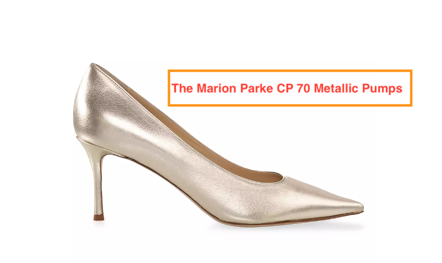 Marion Parke CP 70 Metallic Pumps Heel Review: The Elegant All-Day Companion
